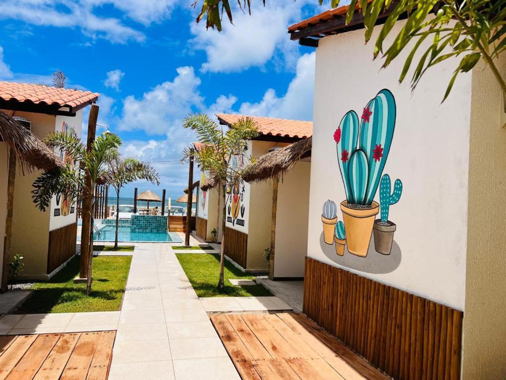 Flats Villas Litoral Sul - Praia Pontal Do Peba - Piacabucu - Al מראה חיצוני תמונה