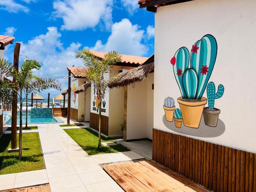 Flats Villas Litoral Sul - Praia Pontal Do Peba - Piacabucu - Al מראה חיצוני תמונה