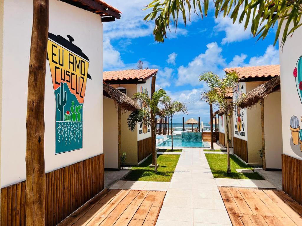 Flats Villas Litoral Sul - Praia Pontal Do Peba - Piacabucu - Al מראה חיצוני תמונה