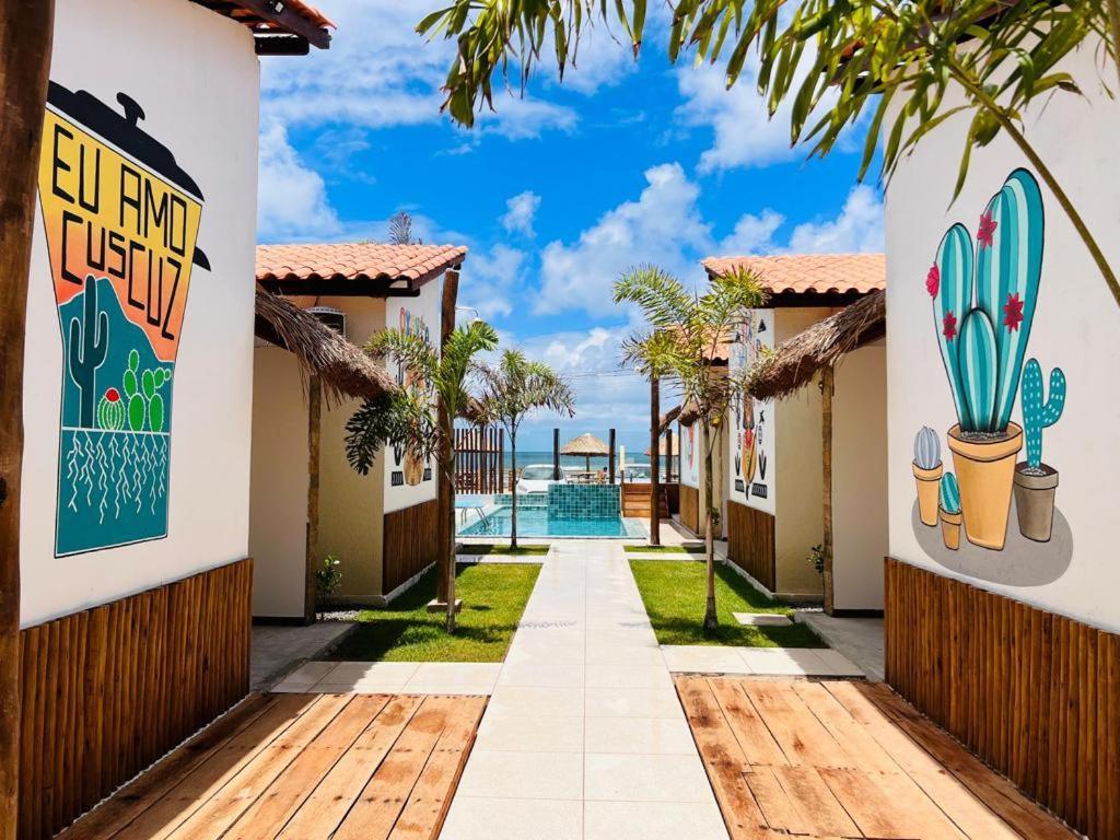 Flats Villas Litoral Sul - Praia Pontal Do Peba - Piacabucu - Al מראה חיצוני תמונה
